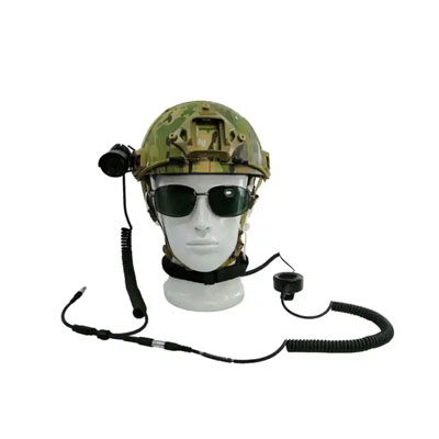 Outdoor helmet-mounted camera